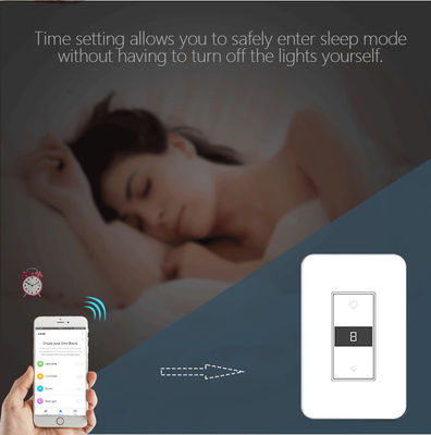 Schwächerer Fernsteuerungsdreiwegeradioapparat Hausautomations-Apples HomeKit Wifi Schalter-90-110v