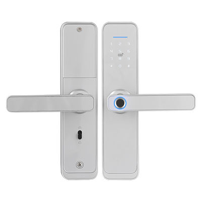 Tuya APP setzen intelligente elektronische Türschloss-Unterstützung für Fingerabdruck-Passwort IC-Karte frei