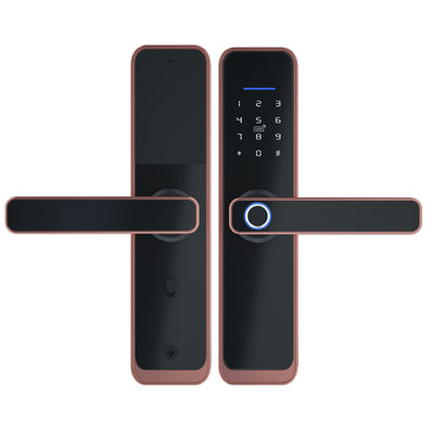 Tuya APP setzen intelligente elektronische Türschloss-Unterstützung für Fingerabdruck-Passwort IC-Karte frei