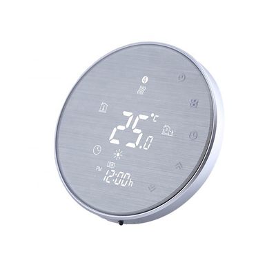 Kreisförmiger intelligenter drahtloser Raum-Thermostat Wifi Fernsteuerungs-Wechselstrom-Touch Screen