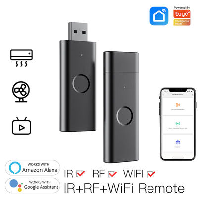 Stimmen-Wifi Smart Ir der Fernseh-Fan-Klimaanlagen-Universal- Infrarot- Fernsteuerungs- IR+RF Fernprüfer