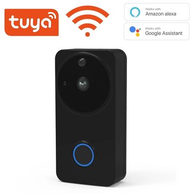 Überwachungskamera der Realzeitnachtsicht Tuya Smart Lebens-Videotürklingel-OLED HD WiFi